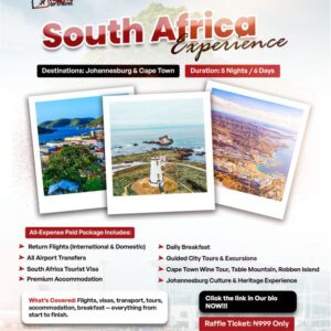 South Africa Experience Raffle