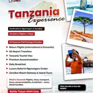 Tanzania Experience Raffle