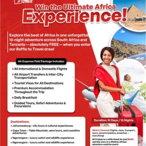 Ultimate Africa Experience raffle